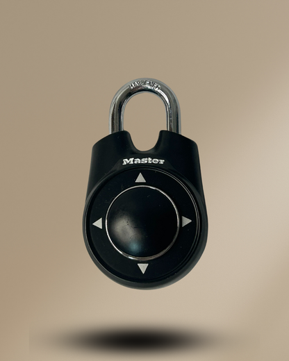 Directional Padlock – Easy, Number-Free Security for Lockers, Gyms, Travel